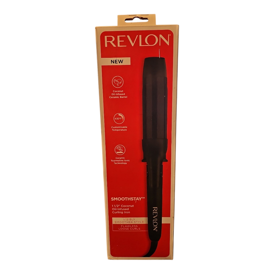 Revlon Smoothstay Coconut Oil-Infused Curling Iron